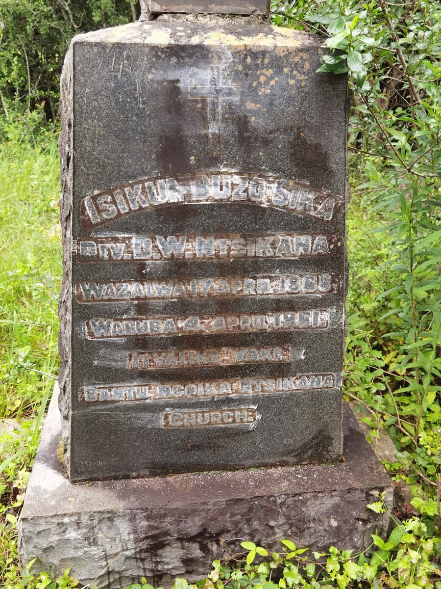 NTSIKANA D.W. 1886-1951