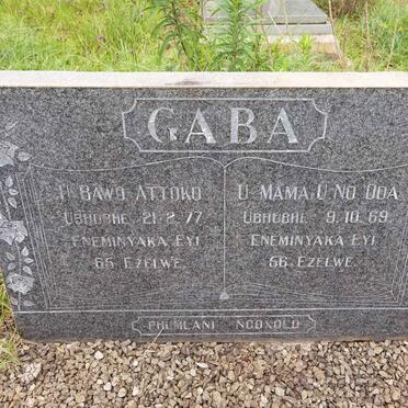 GABA Attako -1977 &amp; Oda -1969