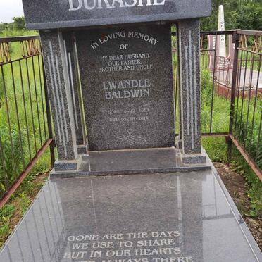 DUKASHE Lwandle Baldwin 1953-2014