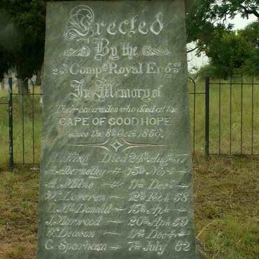 4. 25 TH COMPANY OF ROYAL ENGINEERS TOMB