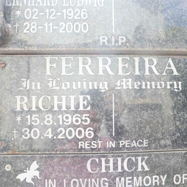 FERREIRA Richie 1965-2006