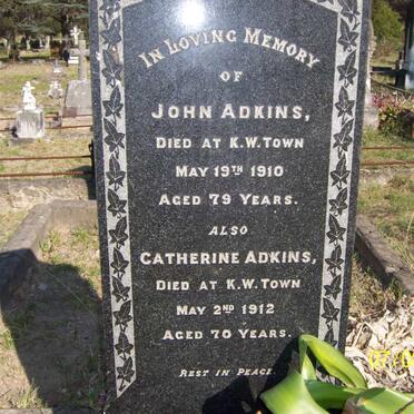 ADKINS John -1910 &amp; Catherine -1912