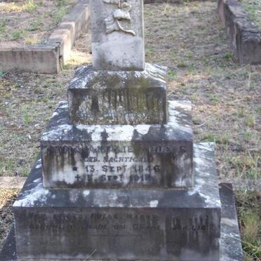 ANDERS Anna Amalie nee NACHTIGAL 1846-1912