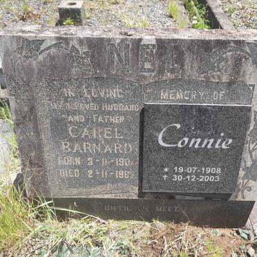 BARNARD Carel 1902-1963 &amp; Connie 1908-2003