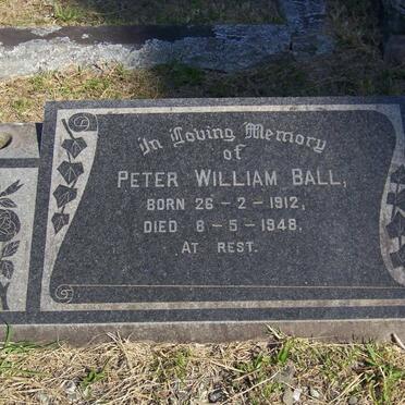 BALL Peter William 1912-1948