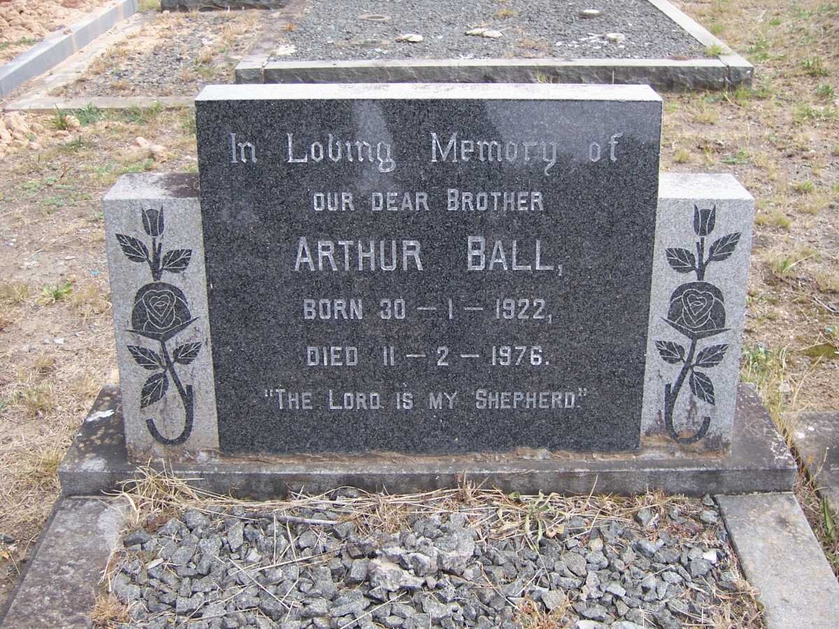 BALL Arthur 1922-1976