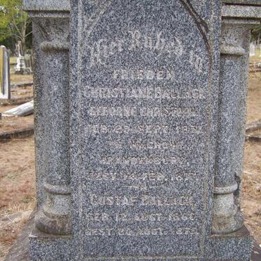 BALLACK Christline 1831 -1877