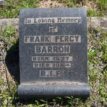 BARRON Frank Percy 1877-1944
