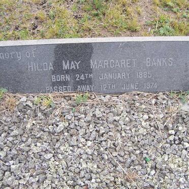 BANKS Hilda May Margaret 1885-1974