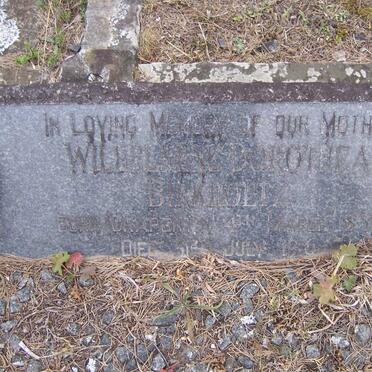 BIRKHOLTZ Wilhelmine Dorothea 1855-1916