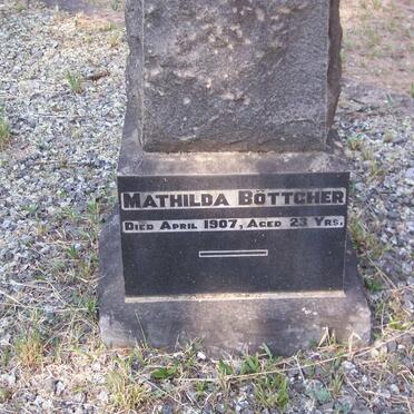 BOTTCHER Mathilda -1907