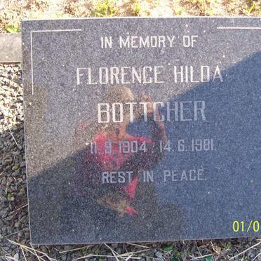 BOTTCHER Florence Hilda 1904-1981
