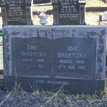 BREETZKE Emil -1967 &amp; Ida -1962