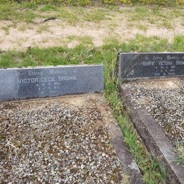 BROWN Victor Cecil 1897-1971 :: BROWN Gertie Victoria 1897-1974