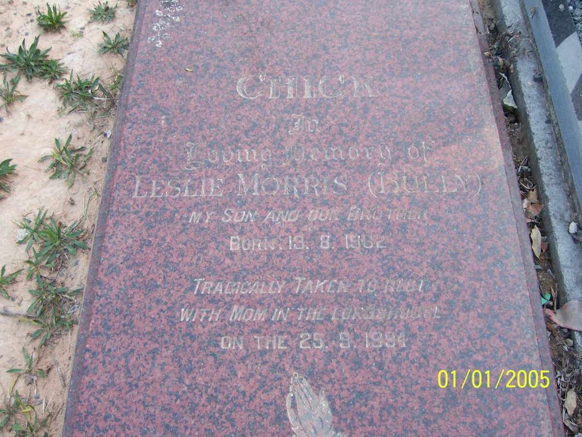 CHICK Leslie Morris 1962-1994