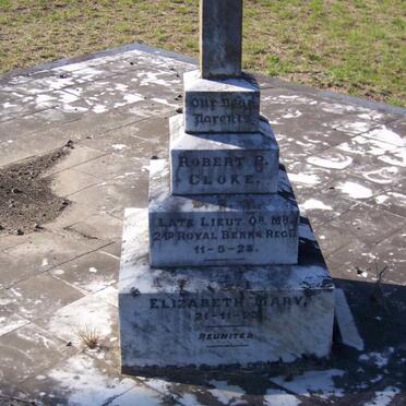 CLOKE Robert P. -1923 &amp; Elizabeth Mary -1923