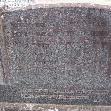 CLUR August Carl 1867-1943 &amp; Maria Auguste 1881-1926