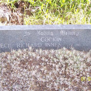 COCKIN Cecil Richard Innes 1901-1973