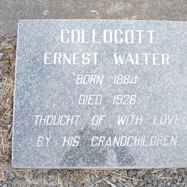 COLLOCOTT Ernest Walter 1884-1926