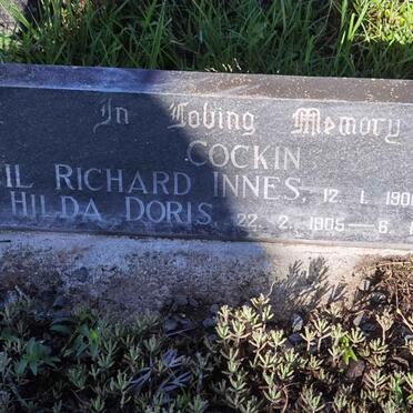 COCKIN Cecil Richard Innes 1901-1973 :: COCKIN Hilda Doris 1905-1968