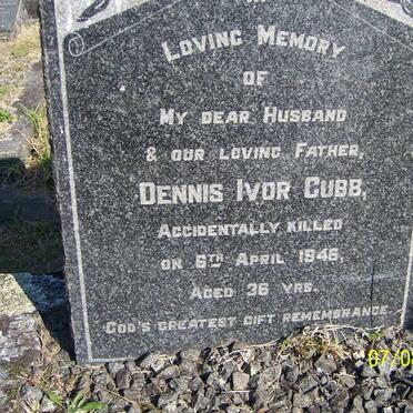 CUBB Dennis Ivor -1946