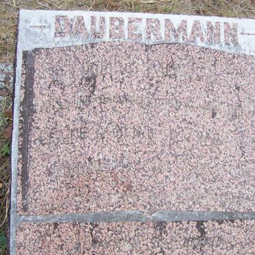 DAUBERMANN Elaine Agnes nee SCHWULST 1935-1954