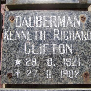 DAUBERMAN Kenneth Richard Clifton 1921-1982