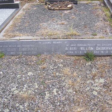 DAUBERMANN Albert William 18?? -1977 &amp; Sarah Ellen 1903-1984