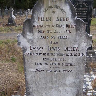 DILLEY Ellan Annie -1918 :: DILLEY George Lewis -1918