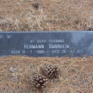 DURRHEIM Hermann 1905-1971