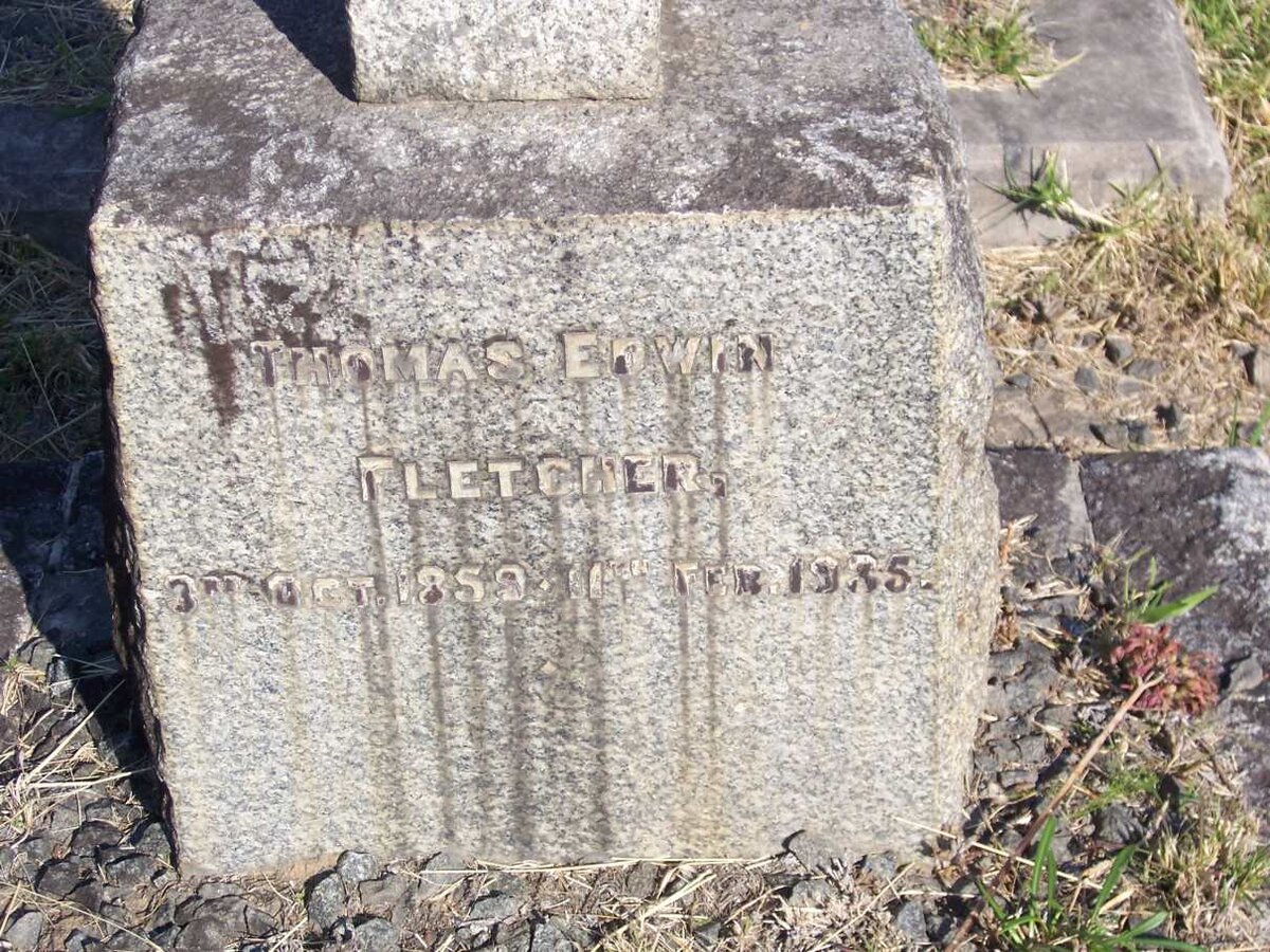 FLETCHER Thomas Edwin 1859-1935