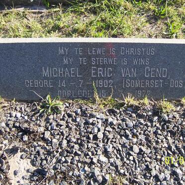 GEND Michael Eric, van 1902-1972