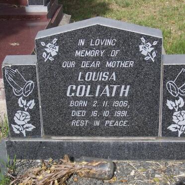 GOLIATH Louisa 1906-1991