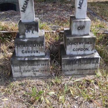 GORDON Dorothy Bell 1894-1895 :: GORDON Phyllis Dyer 1899-1901