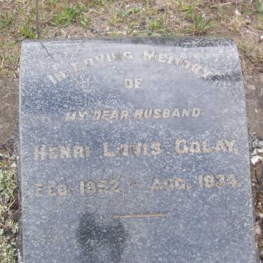 GOLAY Henri Louis 1852-1934