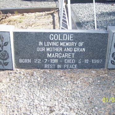 GOLDIE Margaret 1911-1987