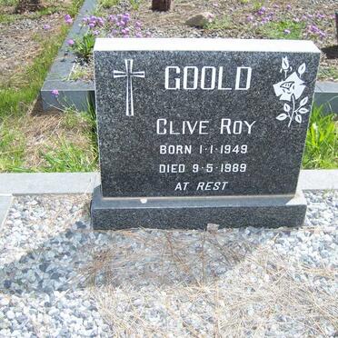 GOOLD Clive Roy 1949-1989