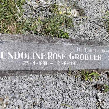 GROBLER S.C.J. 1891-1960 &amp; Gwendoline Rose 1899-1990