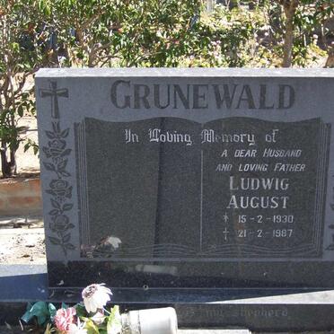 GRUNEWALD Ludwig August 1930-1987