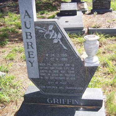 GRIFFIN Aubrey 1915-1988