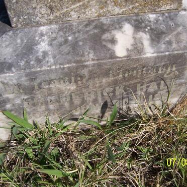 HALL Frederick 1892-189?