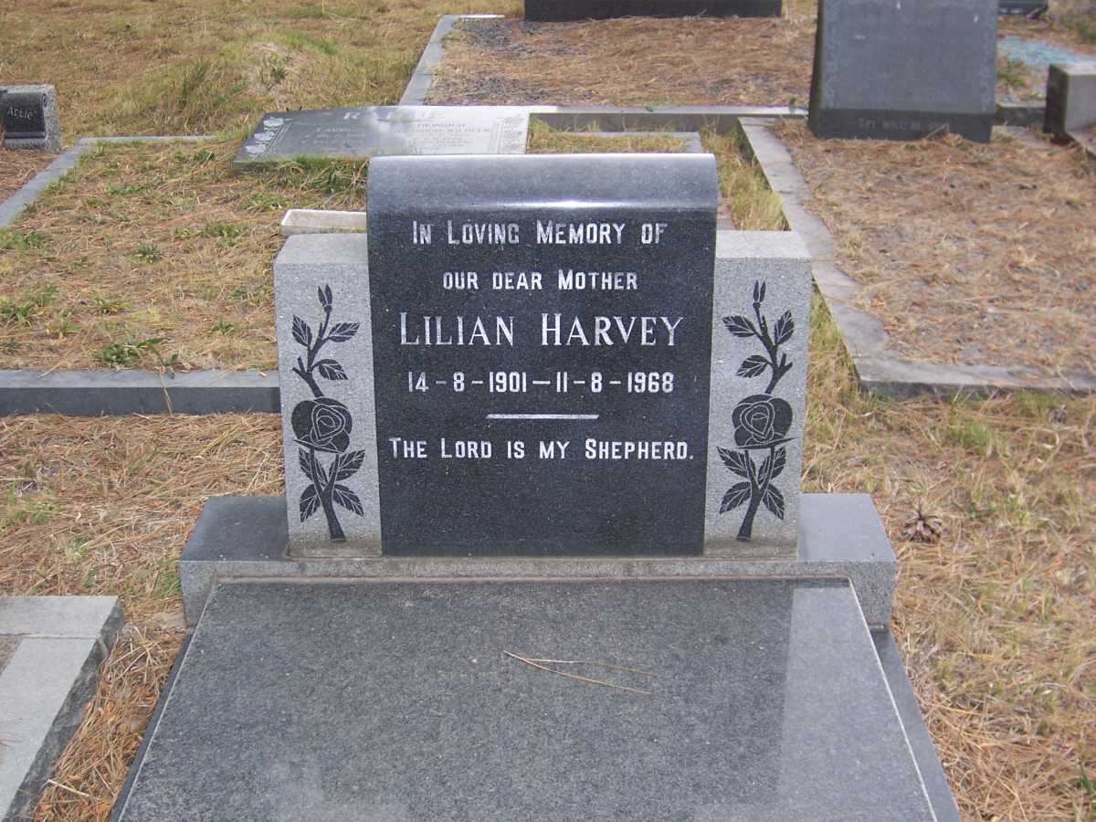 HARVEY Lilian 1901-1968