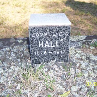 HALL Lovell E.G. 1876-1917