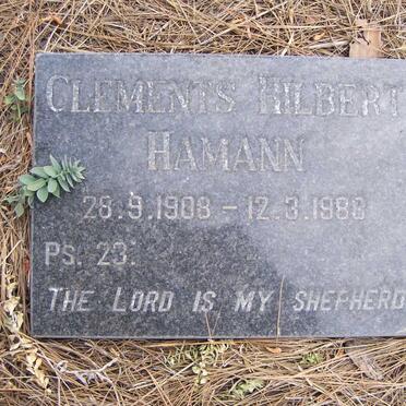 HAMANN Clements Hilbert 1908-1988 &amp; Auguste SCHWULTZ 1912-2004