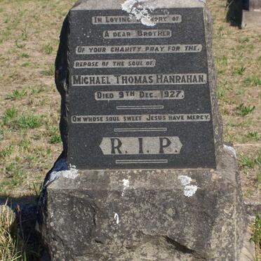 HANRAHAN Michael Thomas -1927