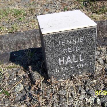 HALL Jennie Reid 1846-1951