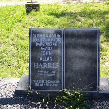 HARRIS John Allan 1932-1997