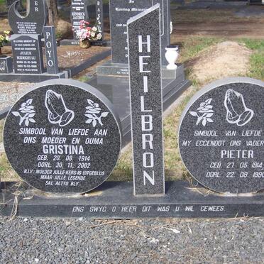 HEILBRON Pieter 1914-1990 &amp; Gristina 1914-2002