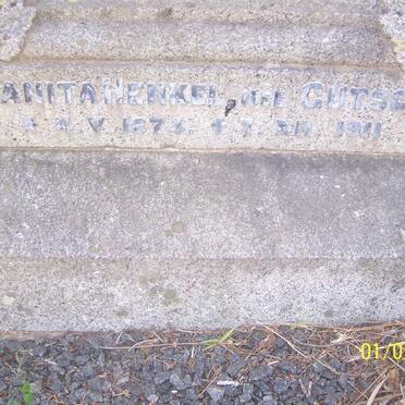 HENKEL Juanita nee GUTSCHE 1874-1911