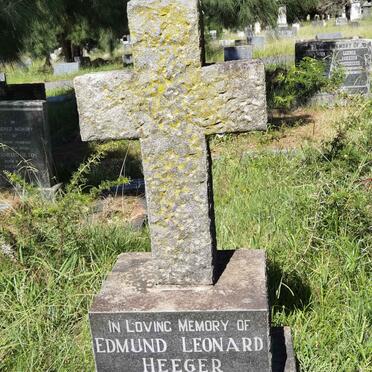 HEEGER Edmund Leonard 1905-1958